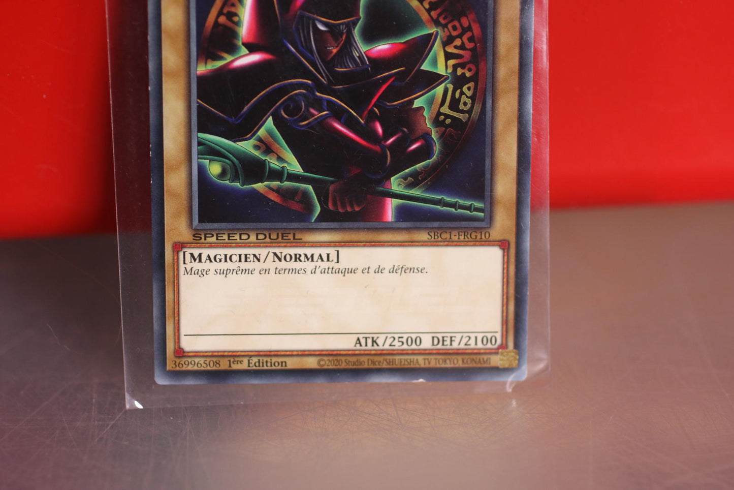 Carte YU-GI-OH! MAGICIEN SOMBRE SBC1-FRG01 Speed duel