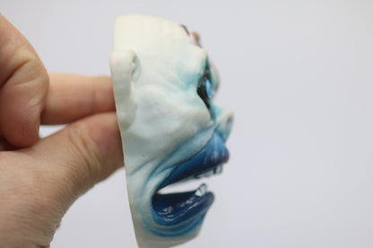 Rubber Monster Finger Puppet Heads Lot of 2 Halloween Horror Toy