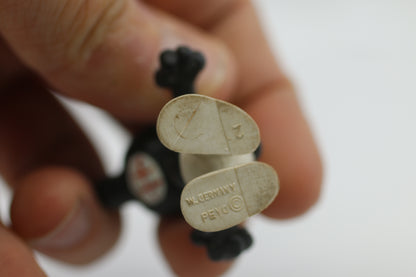 RARE Angry Smurf Black Teeth Vintage Figure Schleich Peyo Germany 1966 #2