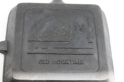 Vintage Old Mountain Cast Iron Square Grill Pan 10" Ribbed Skillet