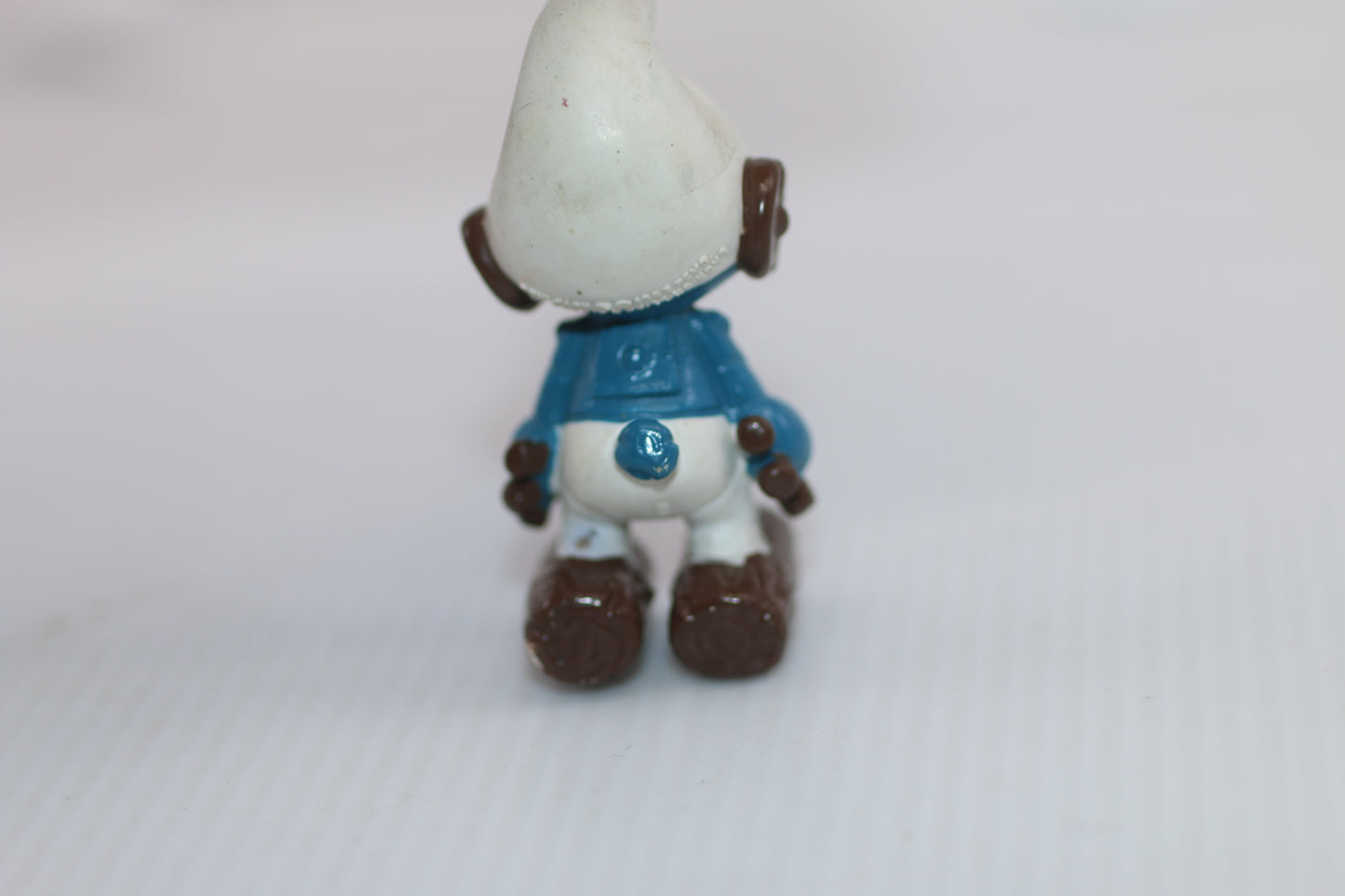 Peyo Smurfs 20175 Clockwork Smurf Figure Vtg 1983 Schleich Peyo PVC Figurine