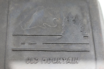 Vintage Old Mountain Cast Iron Square Grill Pan 10" Ribbed Skillet