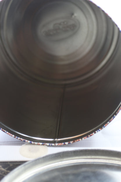 Vintage 1991 Where’s Waldo Metal Storage Tin Canister – Holiday Delights – Martin Handford