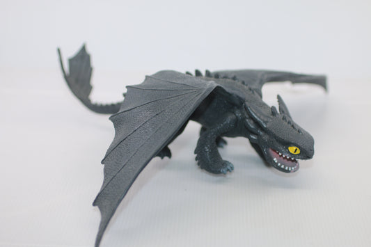 How to Train Your Dragon Toothless Night Fury Dragon Figure 2012 toy