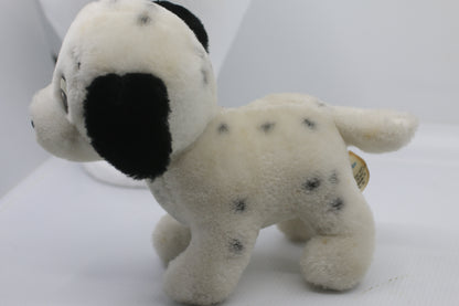 101 Dalmations Dog Plush Vintage DISNEYLAND DISNEYWORLD Disney Spotted Cruella