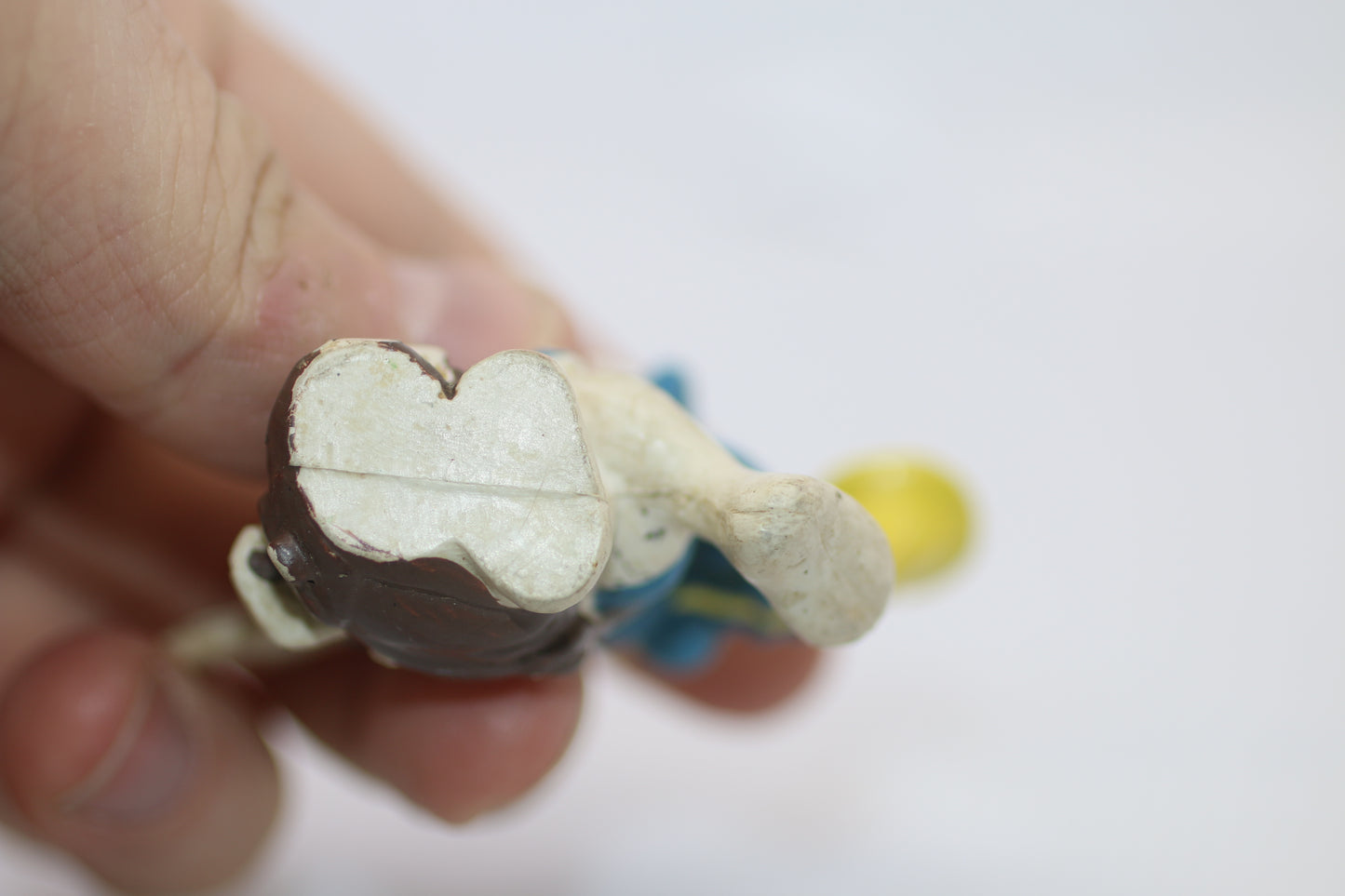 Smurfs Postman Smurf 1978 Valentine Letter Vintage Figure PVC Toy Figurine Peyo