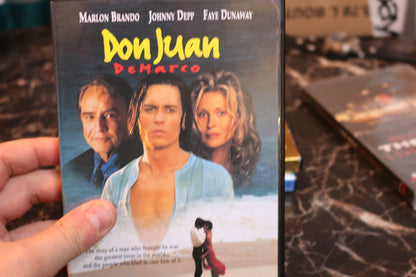 Don Juan De Marco Dvd Marlon Brando Johnny Depp Faye Dunaway
