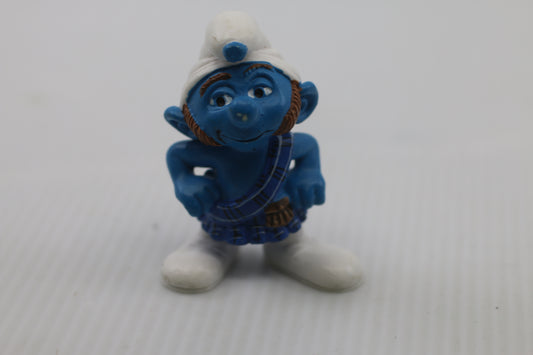 Smurfs Gutsy Smurf 20732 Scottish Scotland Figure Schleich Smurf Toy Figurine