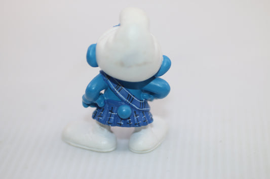 Smurfs Gutsy Smurf 20732 Scottish Scotland Figure Schleich Smurf Toy Figurine