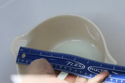 Vintage PYREX Casserole Dish 472-B BUTTERFLY Yellow NO LID