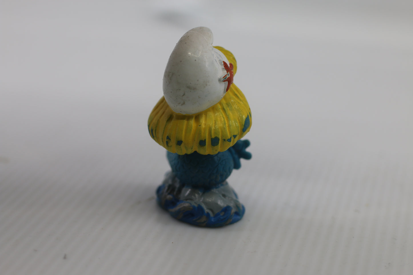 Vintage Mermaid Smurfette Smurf Collectable Vinyl Figure toy 20142