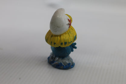 Vintage Mermaid Smurfette Smurf Collectable Vinyl Figure toy 20142