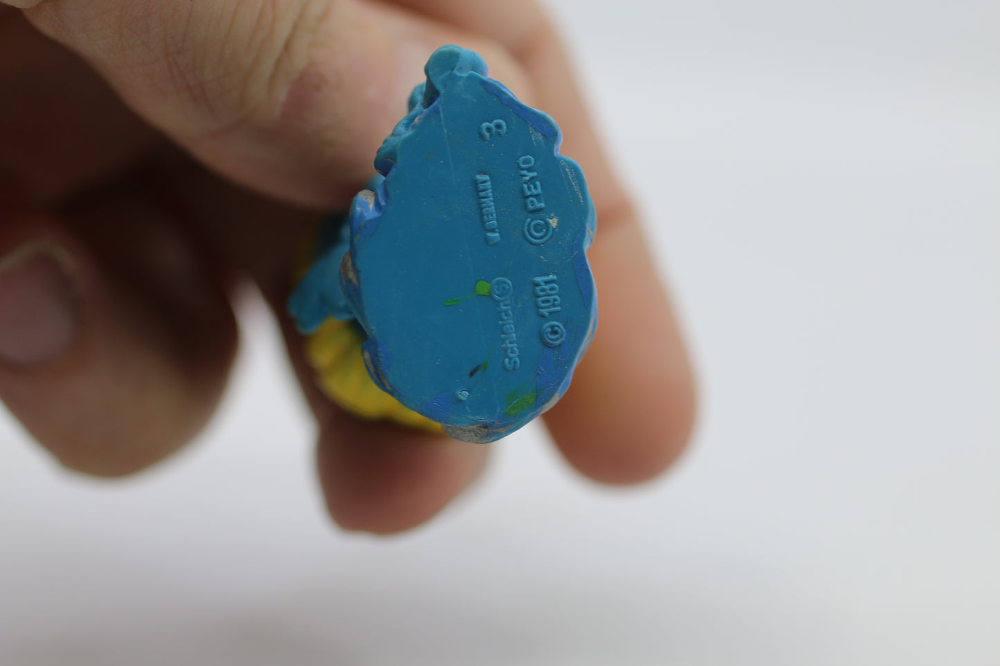 Vintage Mermaid Smurfette Smurf Collectable Vinyl Figure toy 20142