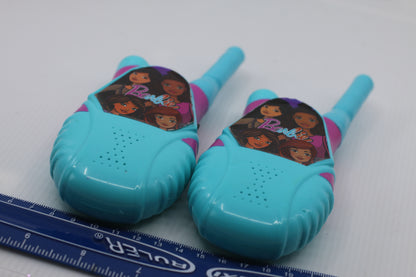 Barbie lot of 2 Walkie-talkies outdoor game tou for kids