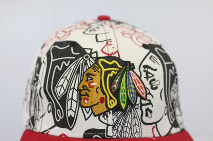 Chicago Blackhawks Bravado Captain White 47 Brand Adjustable Hat