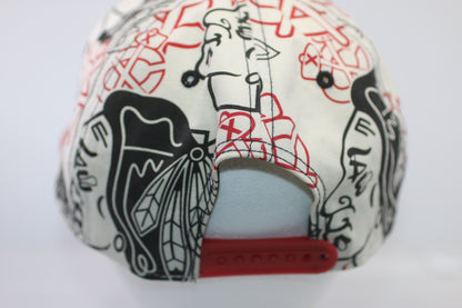 Chicago Blackhawks Bravado Captain White 47 Brand Adjustable Hat