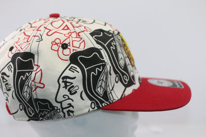 Chicago Blackhawks Bravado Captain White 47 Brand Adjustable Hat