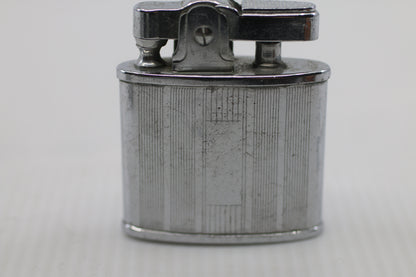 Vintage Chrome Flip Top Lighter “Superior Quality” Japan – Unbranded – Needs Fuel