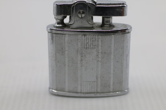 Vintage Chrome Flip Top Lighter “Superior Quality” Japan – Unbranded – Needs Fuel