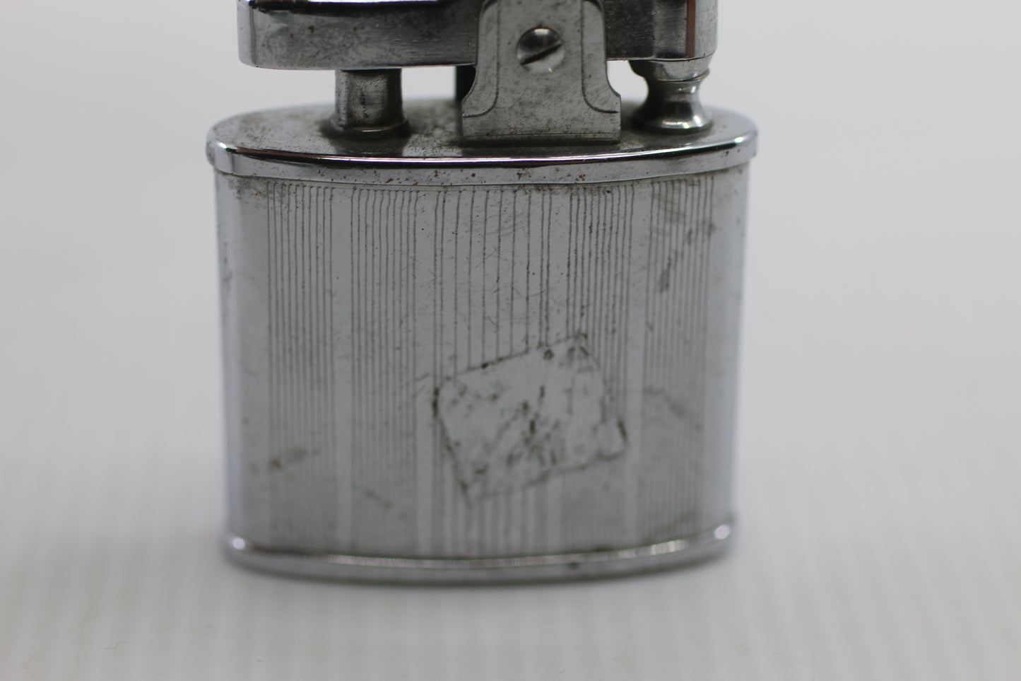 Vintage Chrome Flip Top Lighter “Superior Quality” Japan – Unbranded – Needs Fuel