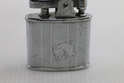 Vintage Chrome Flip Top Lighter “Superior Quality” Japan – Unbranded – Needs Fuel