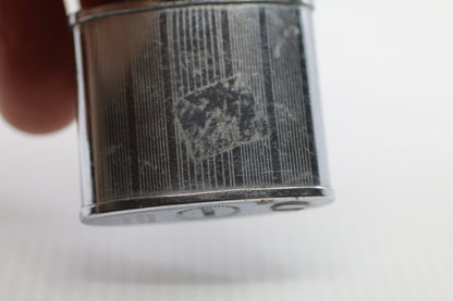 Vintage Chrome Flip Top Lighter “Superior Quality” Japan – Unbranded – Needs Fuel