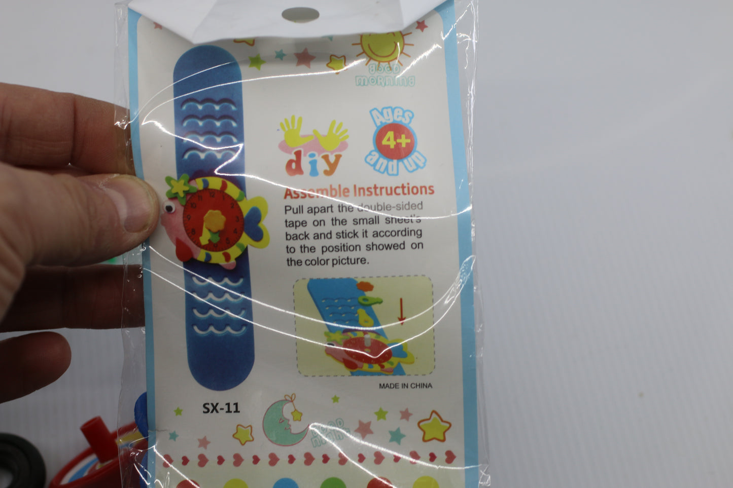 Mixed Toy Lot – Wooden Spinning Top, Fidget Spinner, Kids Slap Bracelet DIY