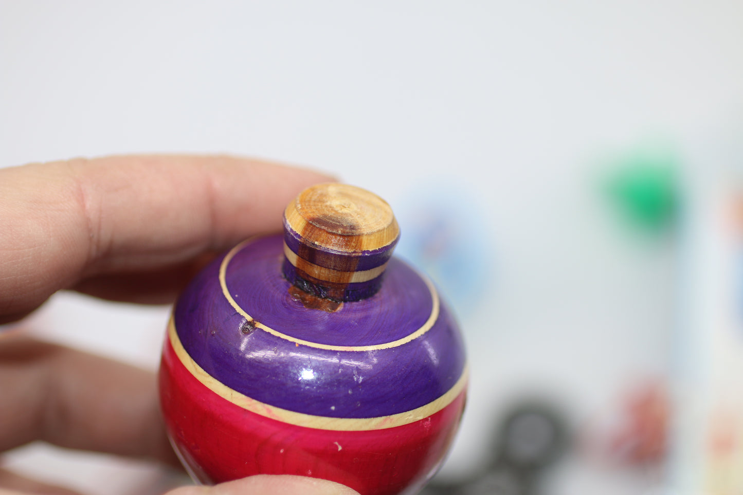 Mixed Toy Lot – Wooden Spinning Top, Fidget Spinner, Kids Slap Bracelet DIY
