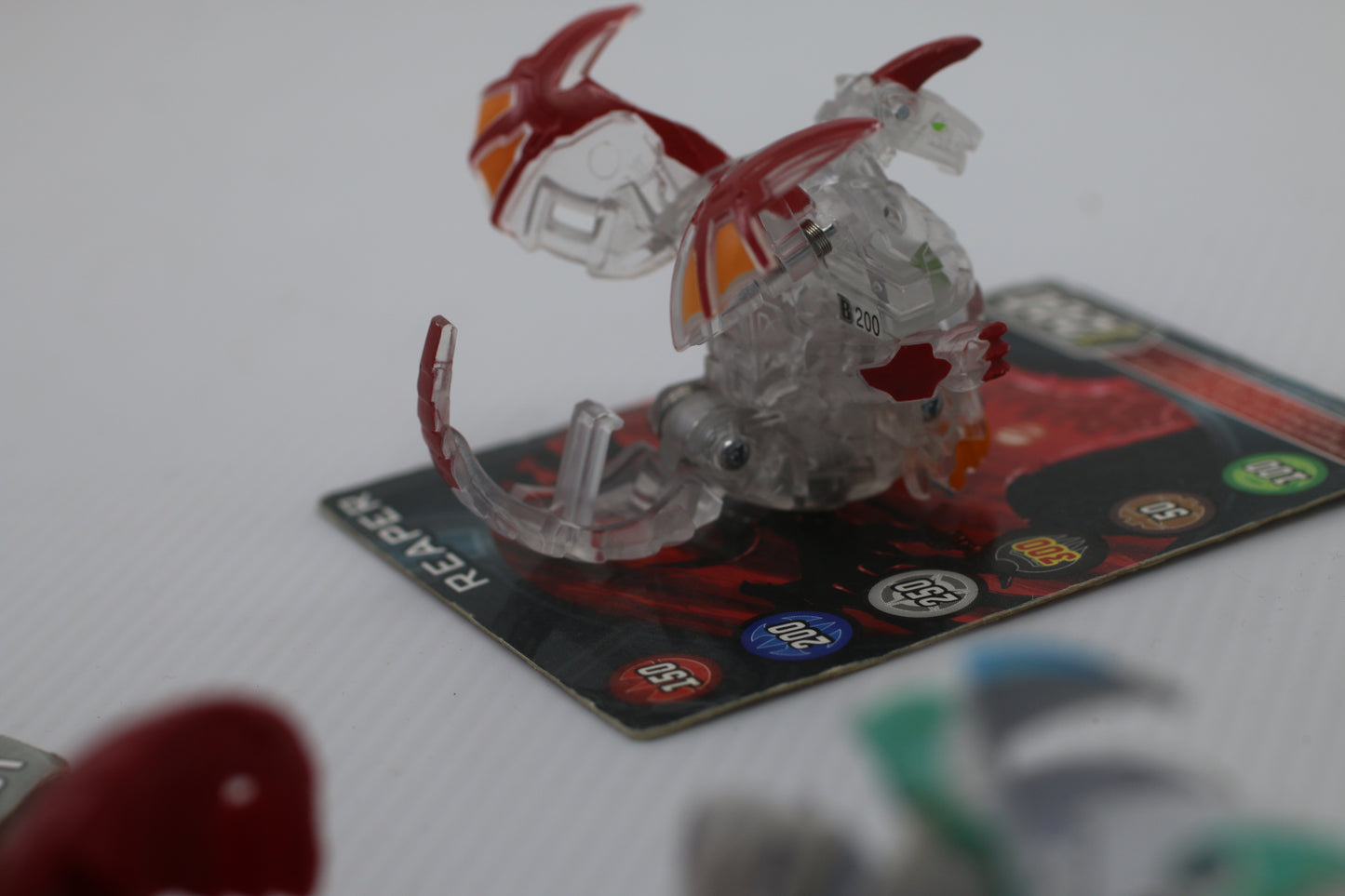 Bakugan | Diamond Dragonoid Translucent Deka | Battle Brawlers figure