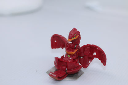 Bakugan Serpenteze Red Pyrus Battle Planet B600 Battle Brawlers figure