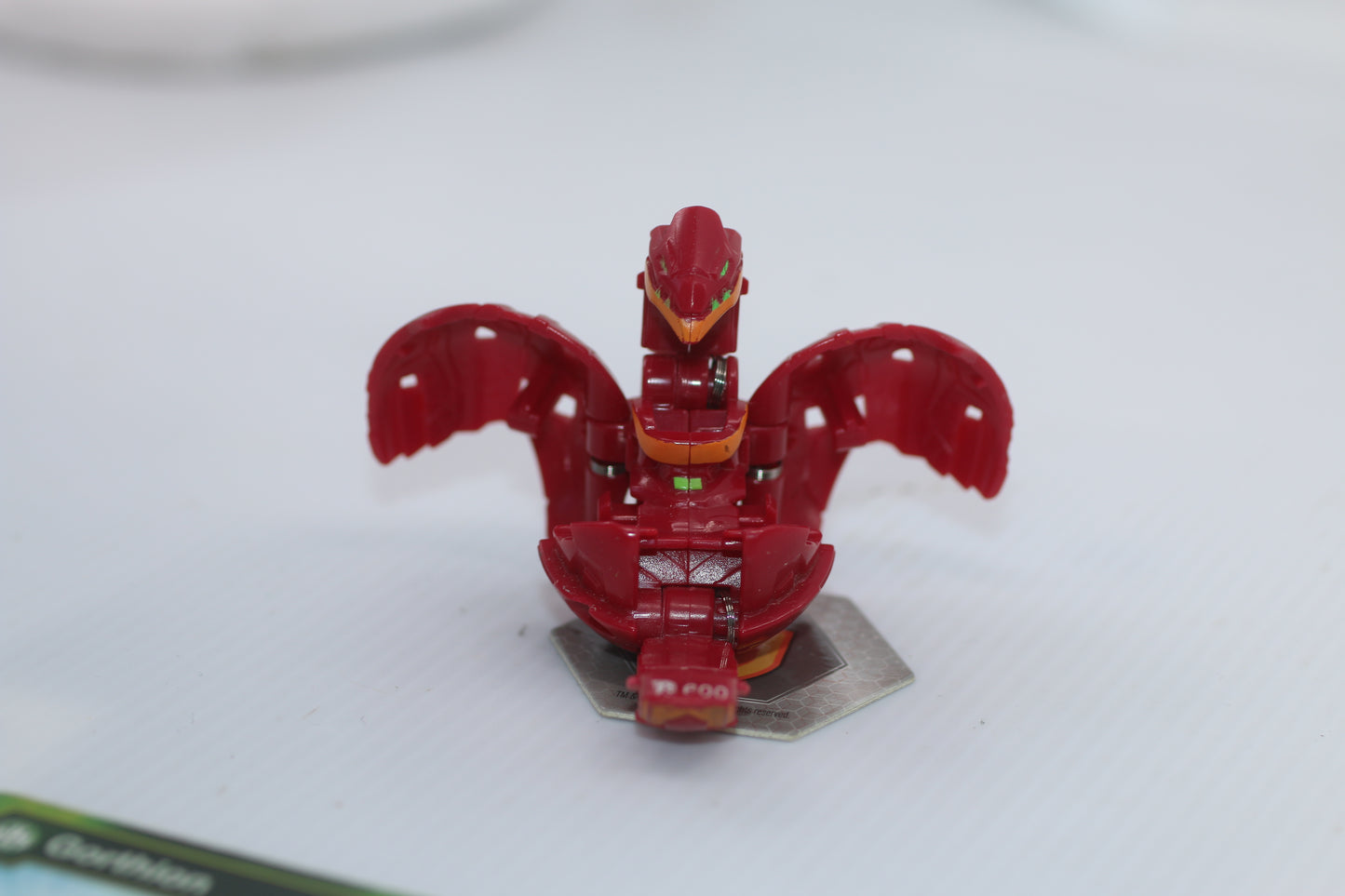 Bakugan Serpenteze Red Pyrus Battle Planet B600 Battle Brawlers figure