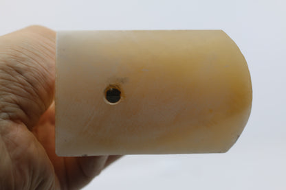 Vintage 1970s Onyx Horse Head Bookends Pair Hand Carved Marble Alabaster 11"