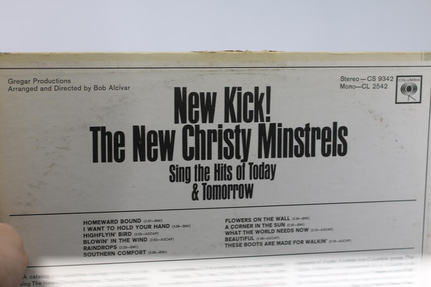 New Kick! The New Christy Minstrels Vinyl Record Album