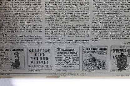 New Kick! The New Christy Minstrels Vinyl Record Album