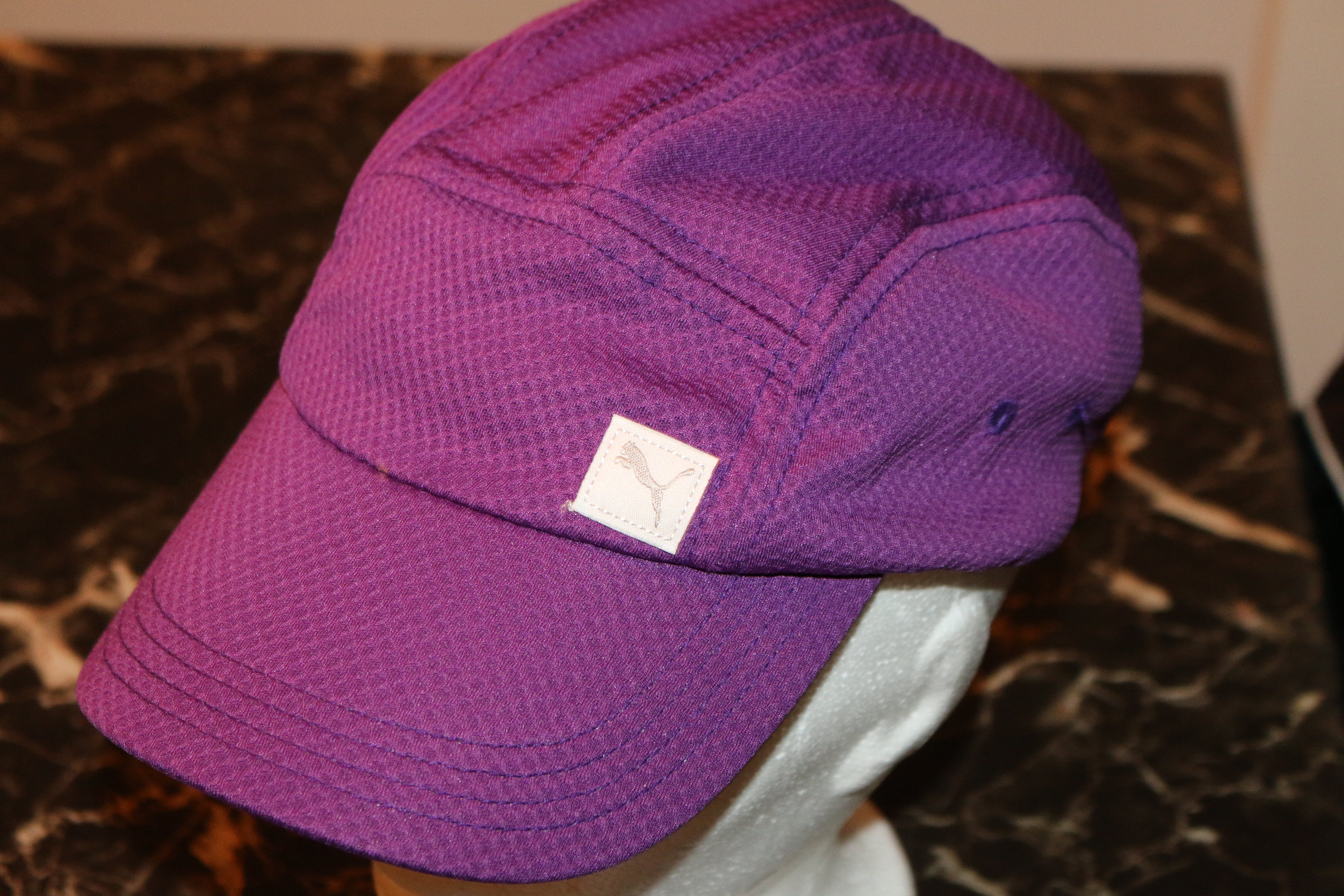 Purple best sale puma hat