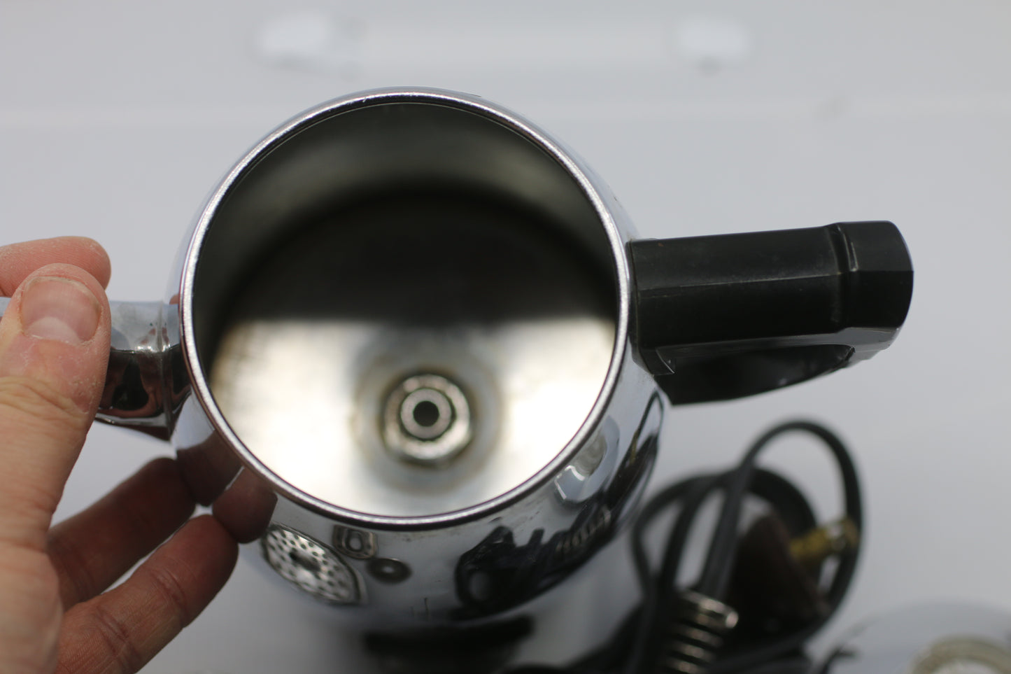 Vintage Sunbeam Automatic Coffee Maker Percolator E10 Chrome Bakelite