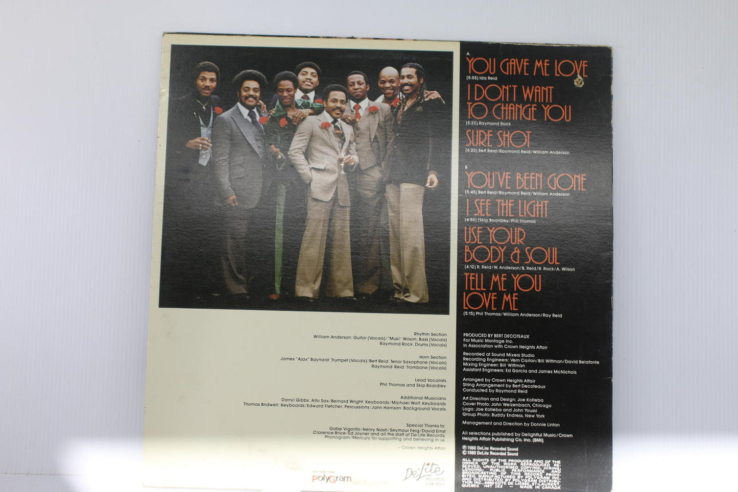 Crown Heights Affair - Sure Shot Vinyl Record Album