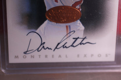 Montreal Expos 1996 Leaf Signature Series Autographed Darrin Fletcher Bronze