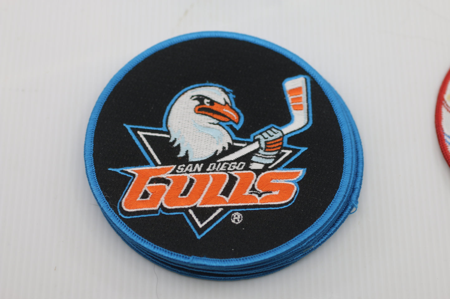 San Diego Gulls Hockey Patch Vintage Embroidered NHL AHL Crest Logo