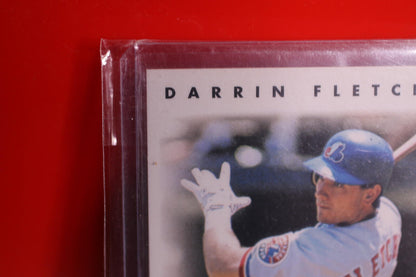 Montreal Expos 1996 Leaf Signature Series Autographed Darrin Fletcher Bronze