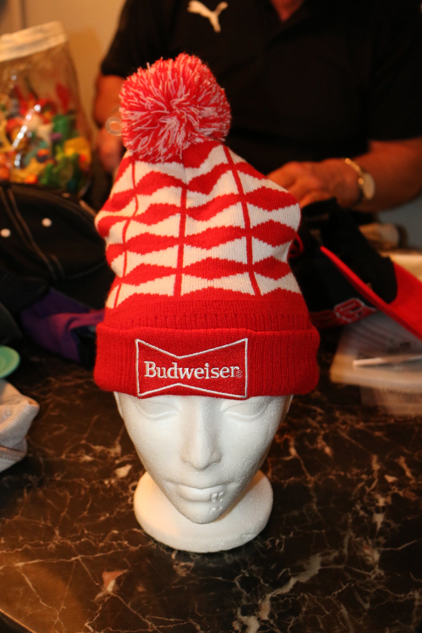 Budweiser Beer Toque Budweiser Toque Attractive Pattern