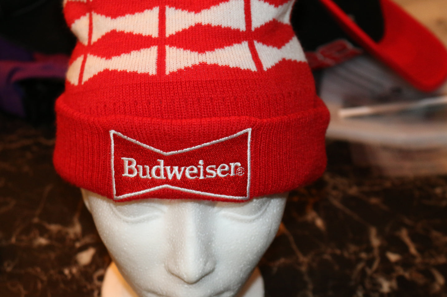 Budweiser Beer Toque Budweiser Toque Attractive Pattern