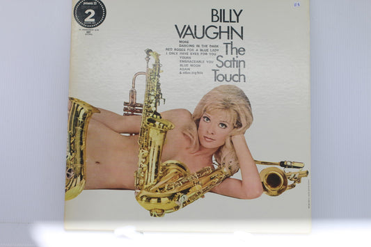 Billy Vaughn - The Satin Touch Vinyl Record Album Vintage Music