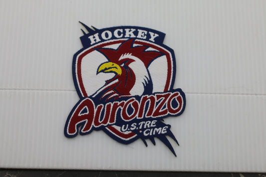 Hockey Auronzo U.S. Tre Cime Embroidered Patch Eagle Logo Vintage Style