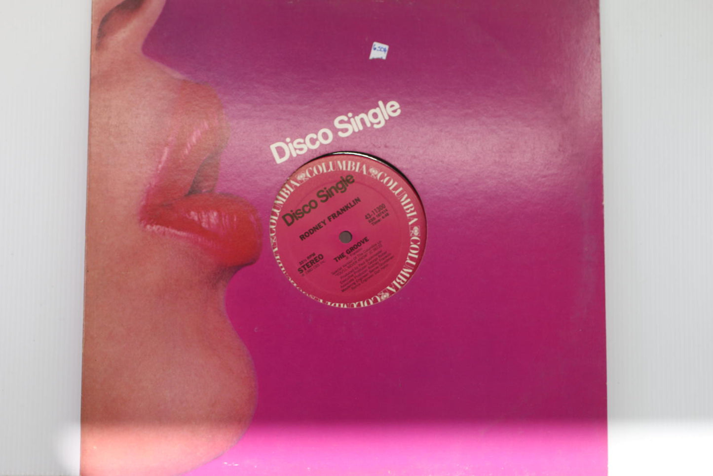 Columbia Disco Single Vinyl Record - Special 33⅓ Rodney Franklin Version Music