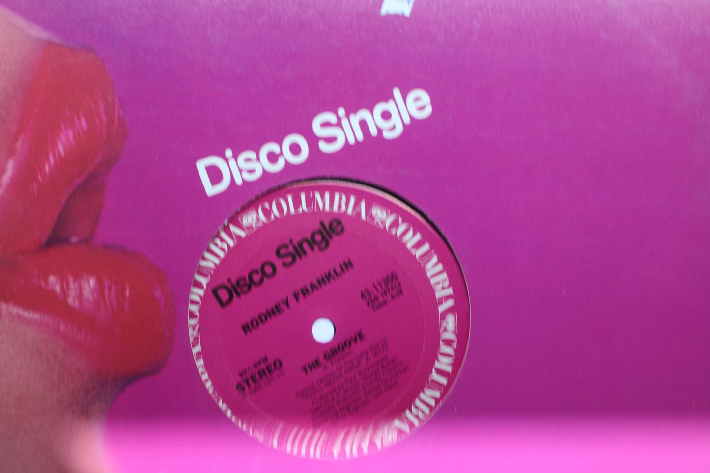 Columbia Disco Single Vinyl Record - Special 33⅓ Rodney Franklin Version Music