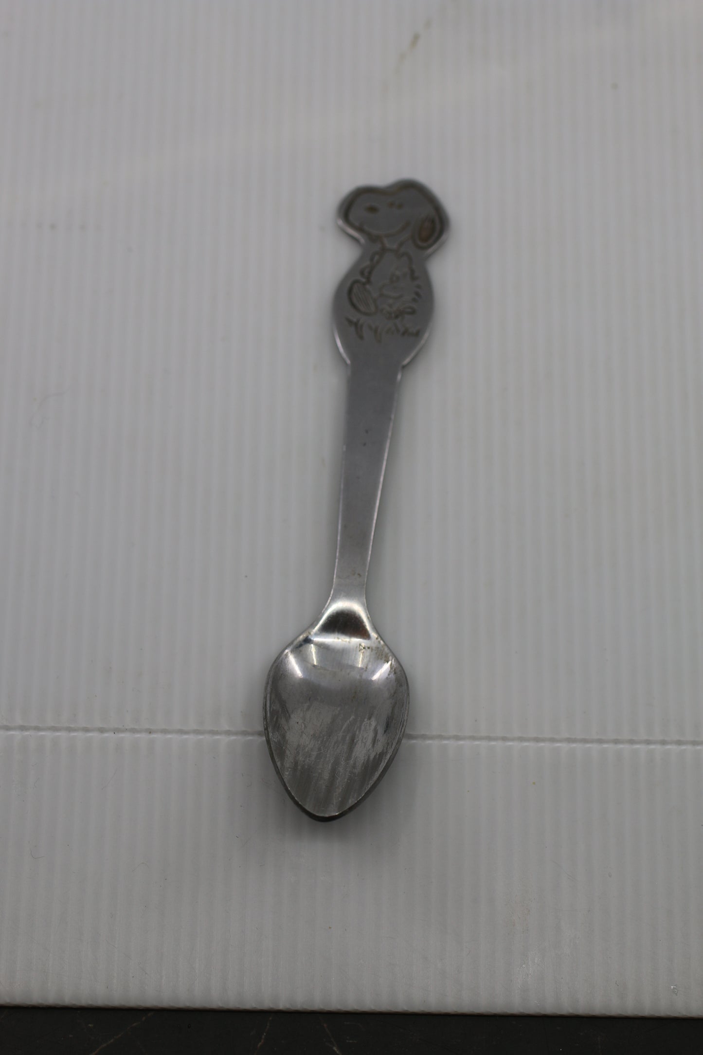Vintage Snoopy Stainless Steel Spoon Danara Peanuts 1960s Taiwan