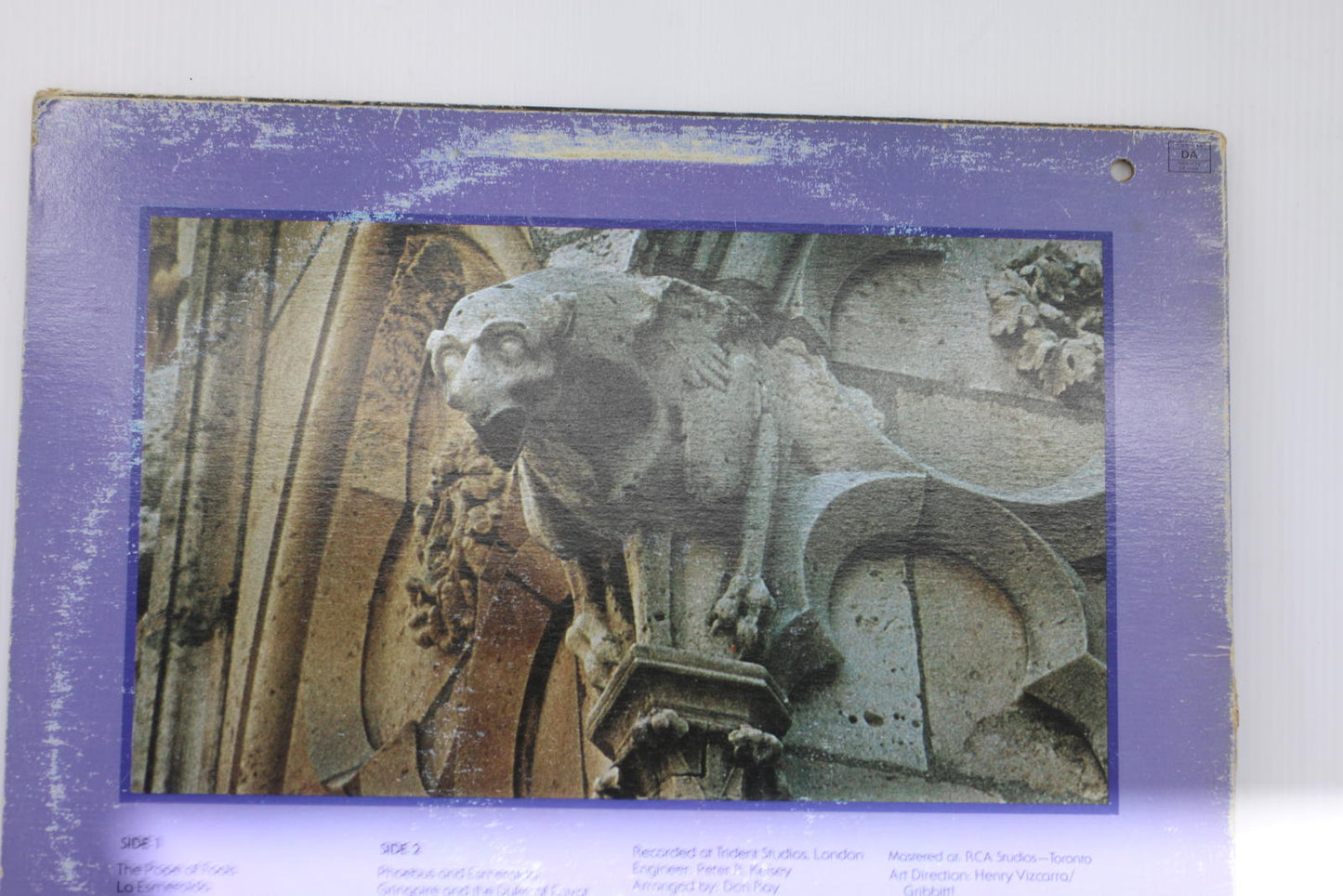 Hunchback of Notre Dame Vinyl Record Album #2