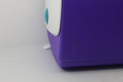 Vintage Igloo Little Playmate Elite Cooler Purple Teal Made in USA 1990s