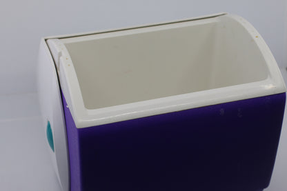 Vintage Igloo Little Playmate Elite Cooler Purple Teal Made in USA 1990s